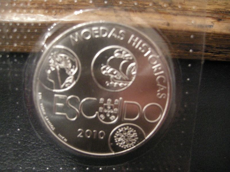 (afbeelding voor) 10 Euromunt Porgugal 2010 - O ESCUDO - UNC